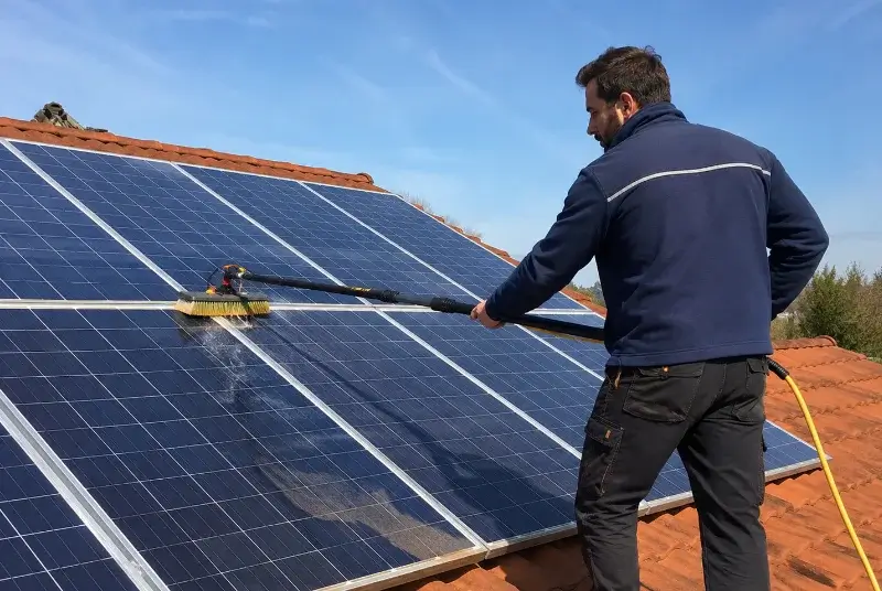 Nettoyage et entretien de panneaux solaires à Chazey-sur-Ain